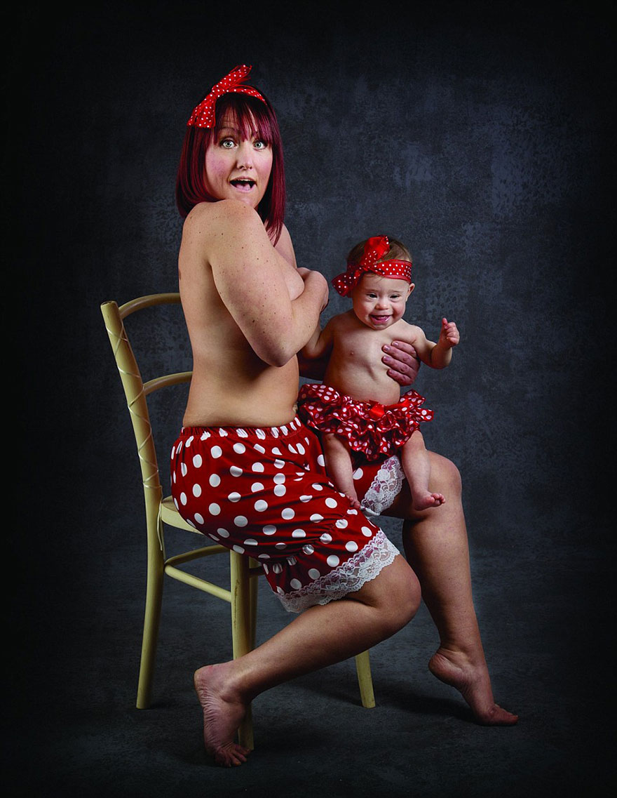 Estos bebés con síndrome de Down posan para una adorable sesión de fotos benéfica