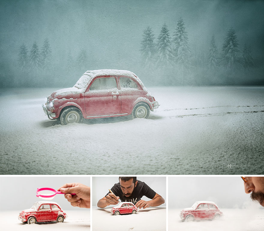 Este fotógrafo mexicano retrata pequeños juguetes con gran imaginación