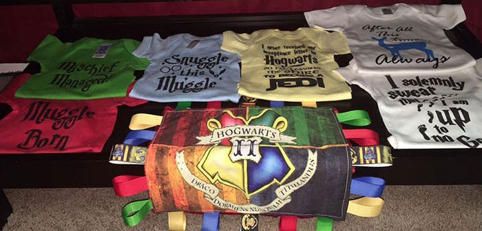 Estos padres crearon una habitación de Harry Potter para su pequeño mago recién nacido
