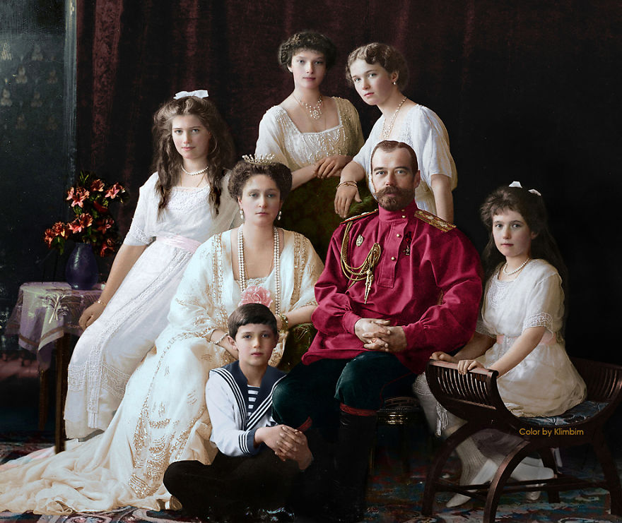 20 Fotos antiguas coloreadas que muestran la vida del pueblo ruso entre 1900 y 1965