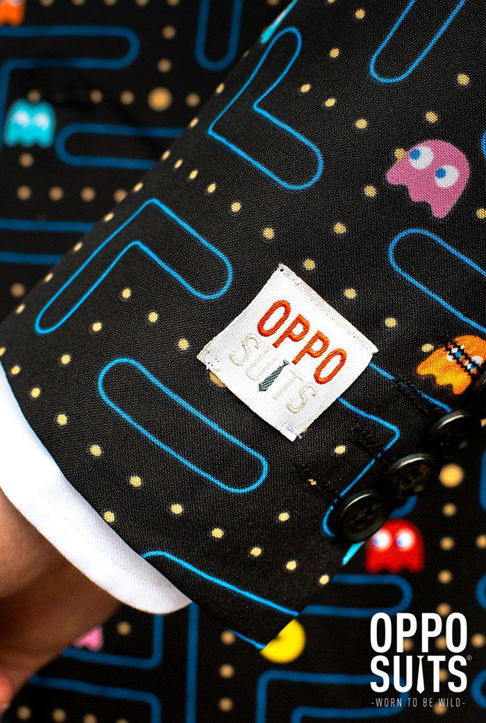 Trajes de Pac-Man le dan un mordisco al sector de la moda industrial