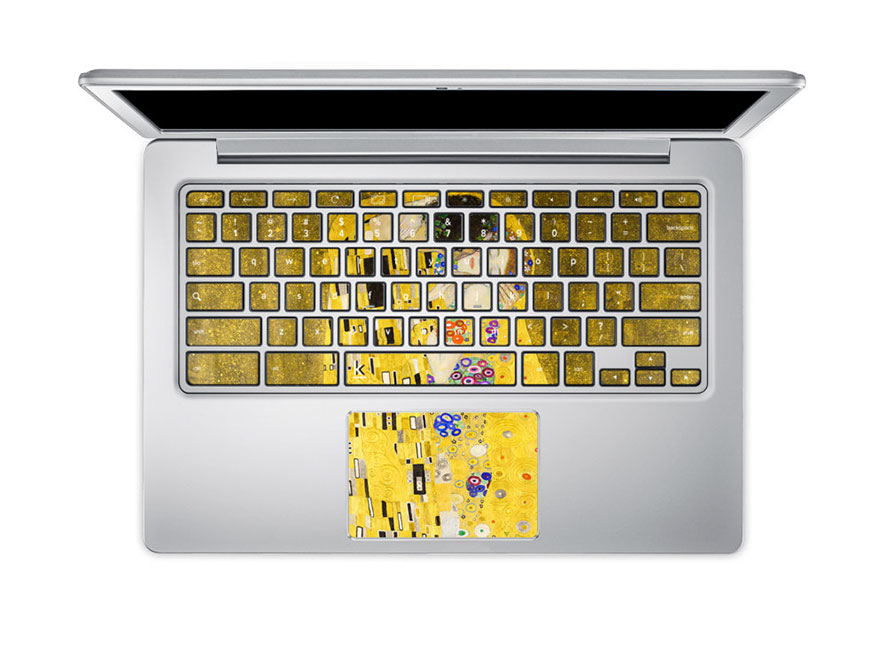 Pegatinas para el teclado que convierten tu portátil en pinturas