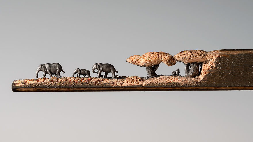 familia-elefantes-tallada-lapicero-cindy-chinn (5)