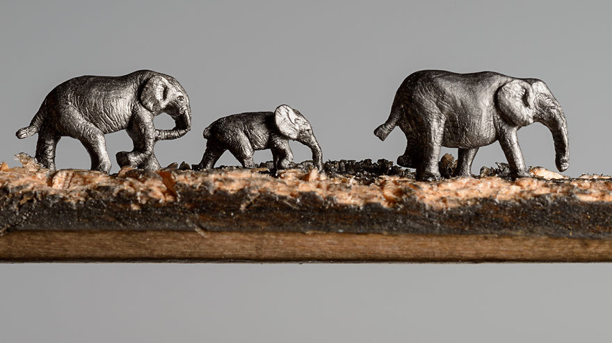 familia-elefantes-tallada-lapicero-cindy-chinn (7)