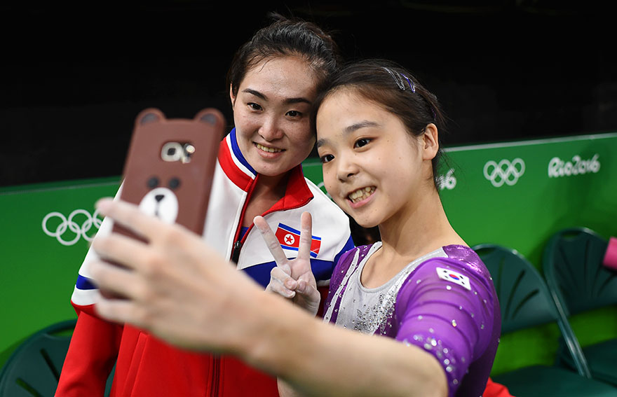 selfie-gimnastas-corea-norte-sur-olimpiadas (2)
