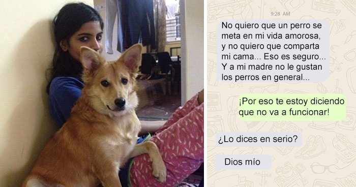 Esta mujer rechazó un matrimonio concertado después de que el hombre le pidiera que abandonara a su perro