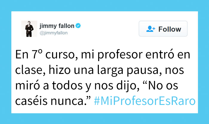 La gente comparte las historias más locas de profesores raros