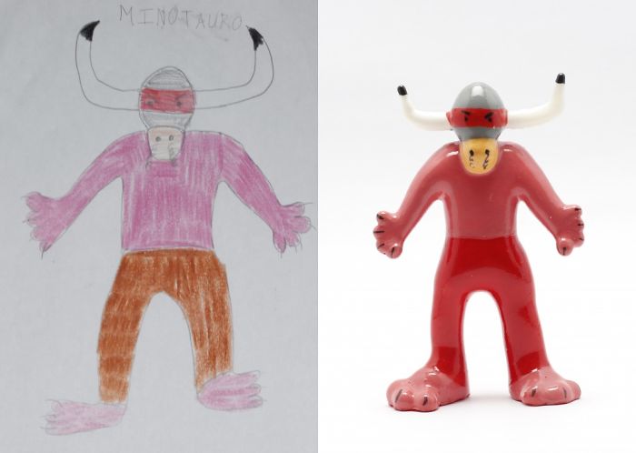 Esta Empresa Convierte Los Dibujos De Los Niños En Figuras Alucinantes