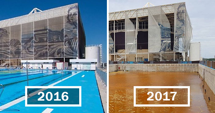 Los estadios olímpicos solamente 6 meses después de los Juegos Olímpicos de 2016 de Río de Janeiro