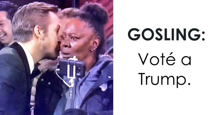 Ryan Gosling susurrando durante los Oscars se convierte en un divertido meme