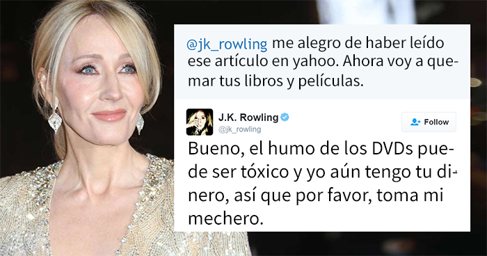 10 Veces que J. K. Rowling destruyó de forma brutal a los trolls de internet