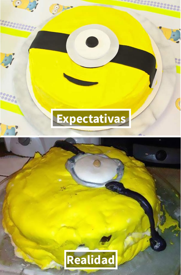 Expectativas vs. Realidad: 10+ de los peores fallos haciendo tartas