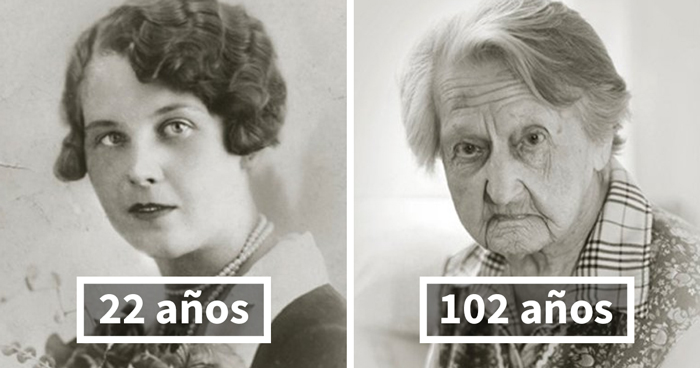 Anna Vašinová, 22 (tras Su Boda) Y 102 Años