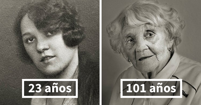 Vlasta Čížková, 23 (estudios Terminados En El Instituto Femenino) Y 101 Años