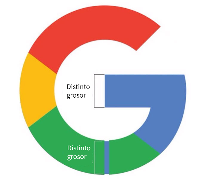 Publican los "fallos" de diseño de Google, pero hay una buena razón detrás de ellos