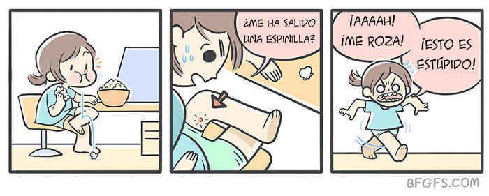 Esta chica ilustra la vida diaria con su novio y su perro en 10+ cómics adorables