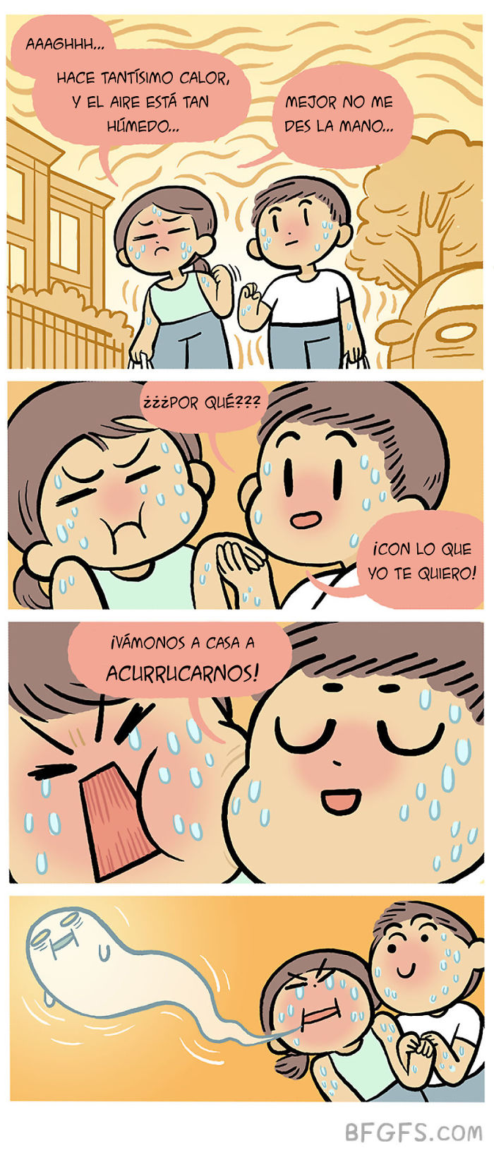 Esta chica ilustra la vida diaria con su novio y su perro en 10+ cómics adorables