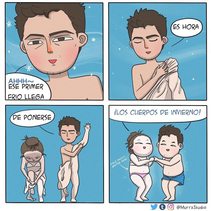 Esta dibujante muestra lo divertida que puede ser la vida junto a su novio y su gato en 10+ cómics