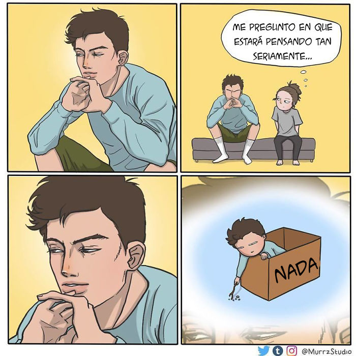 Esta dibujante muestra lo divertida que puede ser la vida junto a su novio y su gato en 10+ cómics