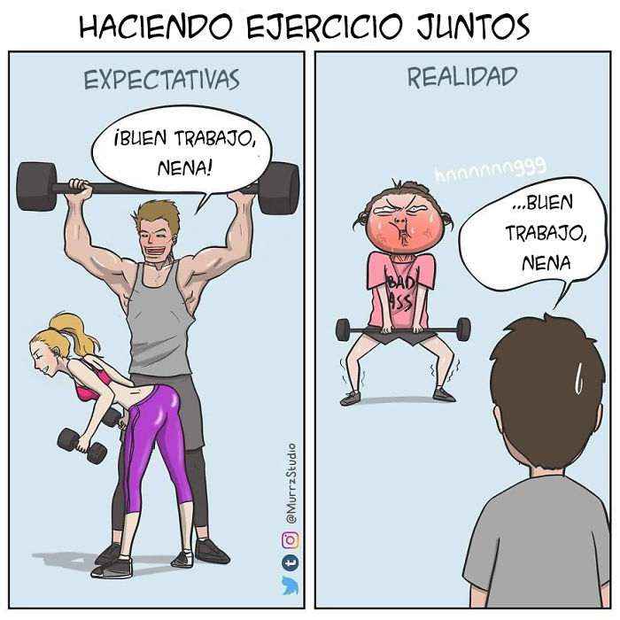 Esta dibujante muestra lo divertida que puede ser la vida junto a su novio y su gato en 10+ cómics
