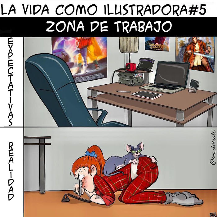 Esta artista vegana ilustra su vida diaria en 15 divertidos cómics