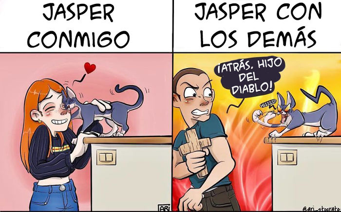 Esta artista vegana ilustra su vida diaria en 15 divertidos cómics