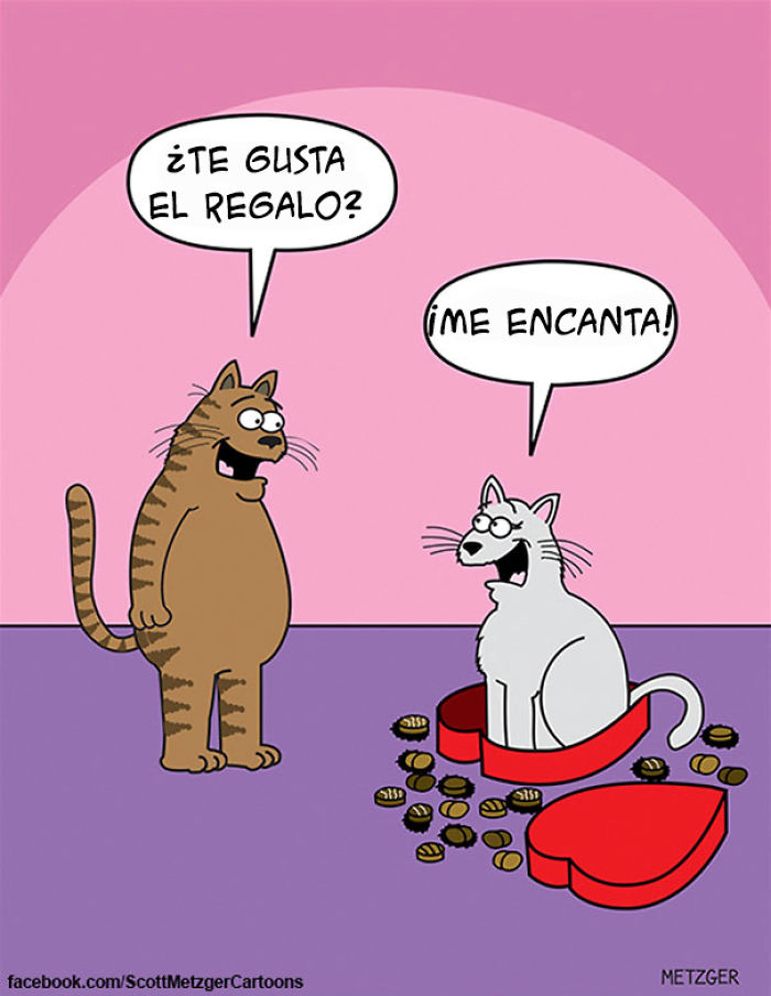 Este dibujante lleva más de 20 años creando tiras cómicas sobre gatos, estas son algunas de las mejores