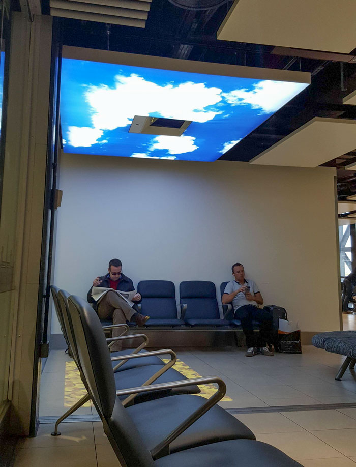 Un Soplo De Aire Fresco En El Aeropuerto