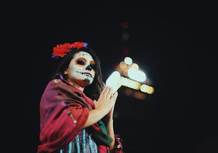 Día De Muertos En Ciudad De México