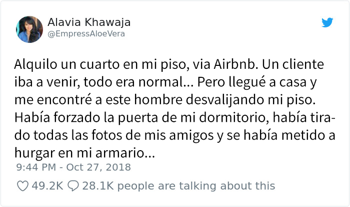 Esta mujer comparte su terrible experiencia como anfitriona de Airbnb y muestra lo peligroso que puede ser