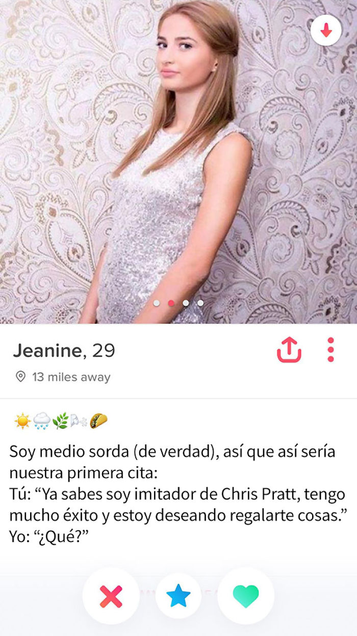 10+ Perfiles de Tinder que tendrás que leer 2 veces (Nuevas imágenes)