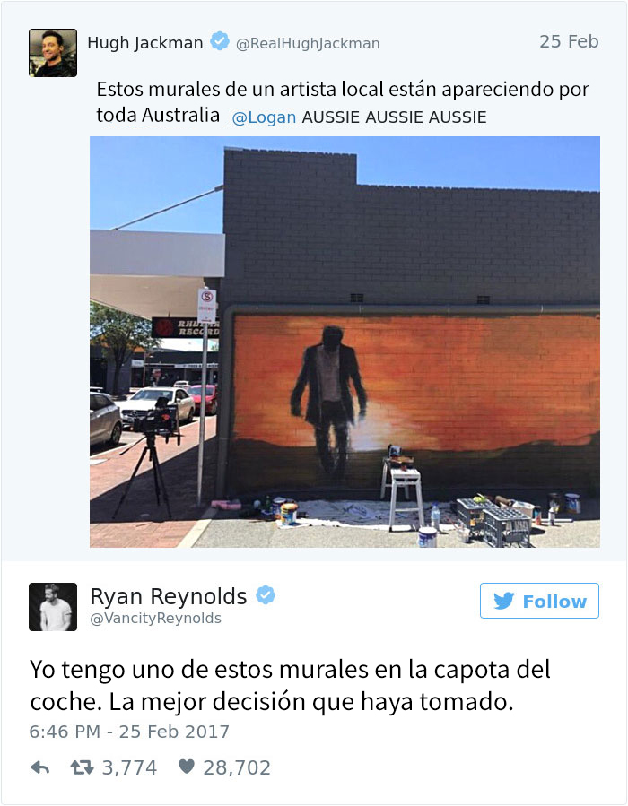 Hugh Jackman y Jake Gyllenhaal le han gastado una divertida broma a Ryan Reynolds