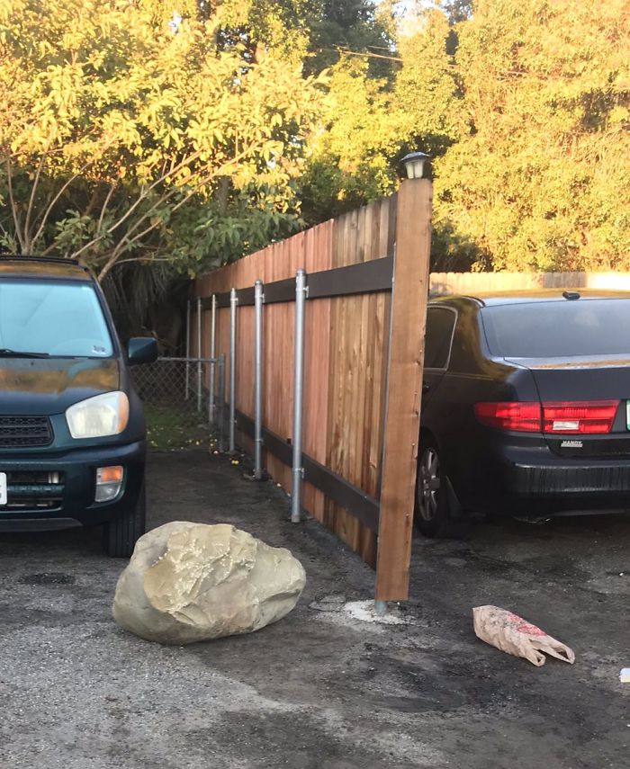 Una geóloga tremenda se venga de un vecino borracho que bloquea su coche con una roca