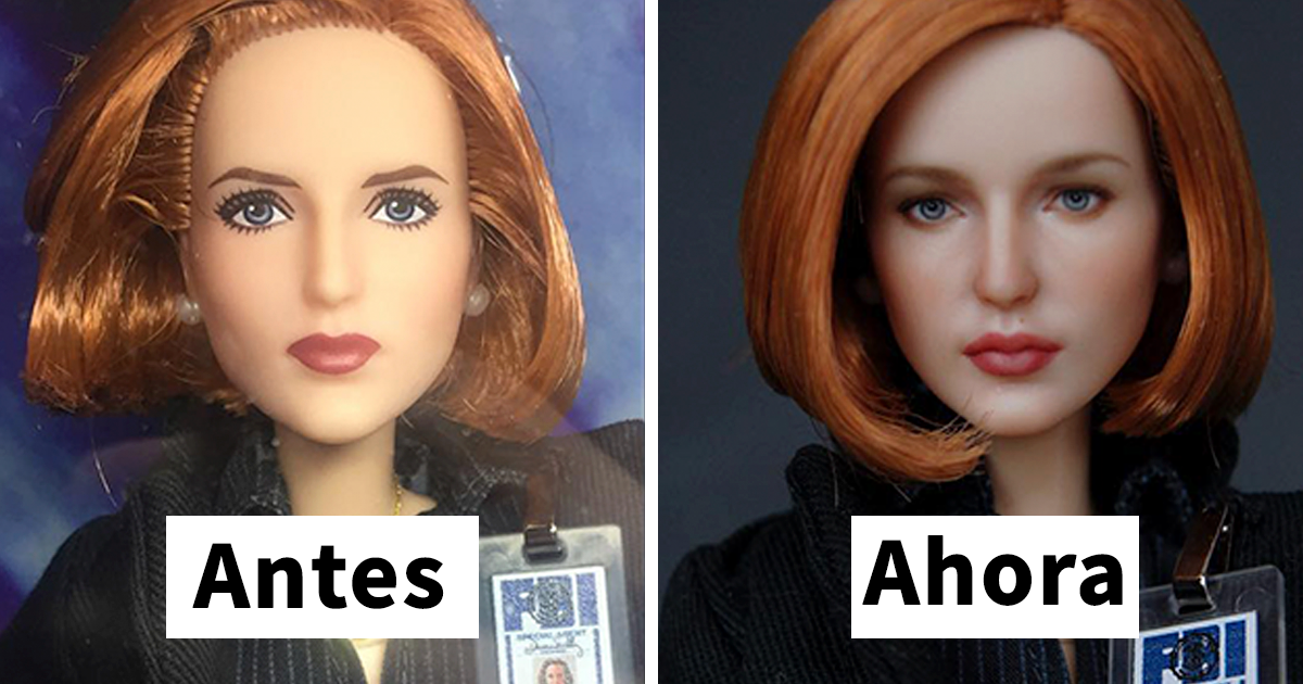 Esta artista ucrania les quita el maquillaje a las muñecas para repintarlas, y el resultado es muy auténtico (Nuevas imágenes)