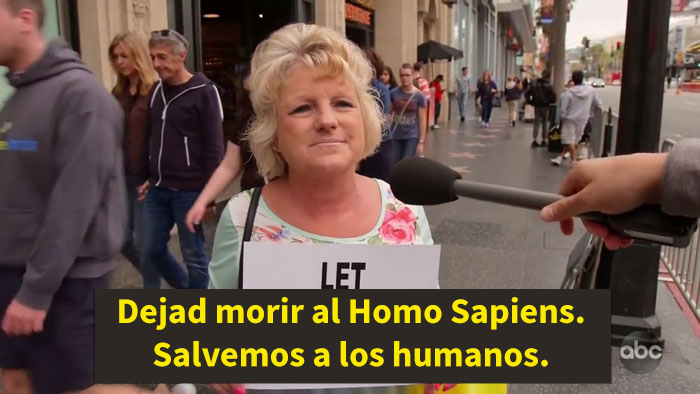 Jimmy Kimmel pregunta a la gente si deberíamos salvar al Homo Sapiens, y las respuestas muestran el nivel de estupidez