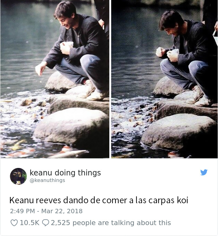 Keanu Reeves es el nuevo rostro de Saint Laurent para hombres, y a la gente le encanta