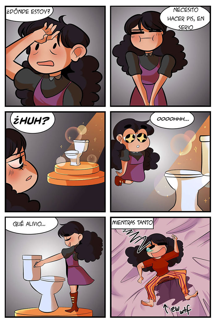 Dibujo cómics cercanos que espero que ayuden a la gente a reír