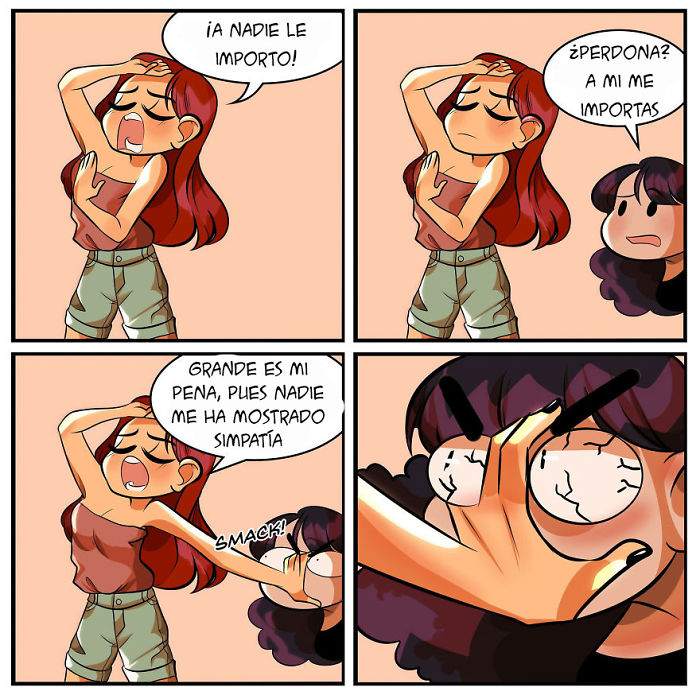 Dibujo cómics cercanos que espero que ayuden a la gente a reír