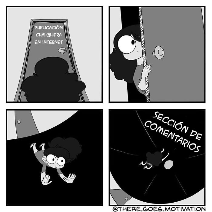 Dibujo cómics cercanos que espero que ayuden a la gente a reír