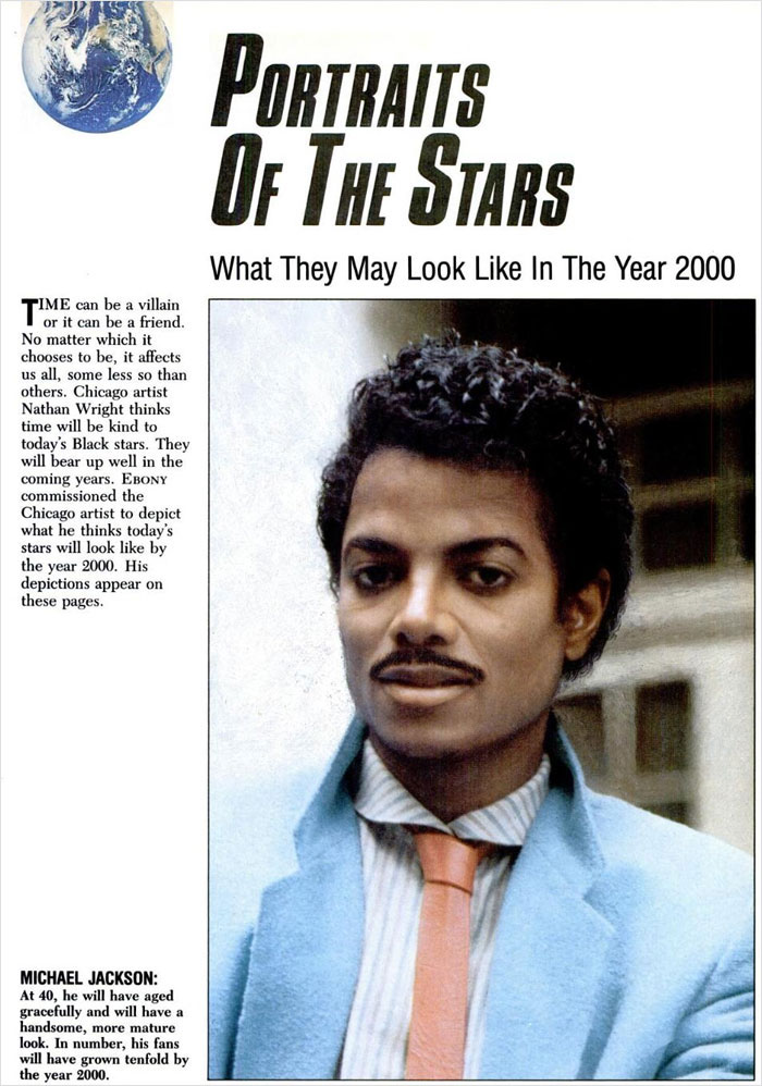 "Retratos De Las Estrellas: El Aspecto Que Tendrían En El Año 2000"