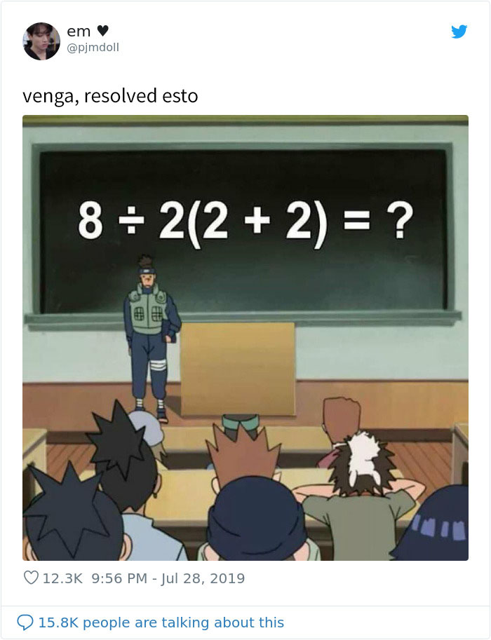 ¿Puedes resolverlo? Esta simple ecuación matemática se ha vuelto viral porque la gente no se pone de acuerdo en el resultado correcto