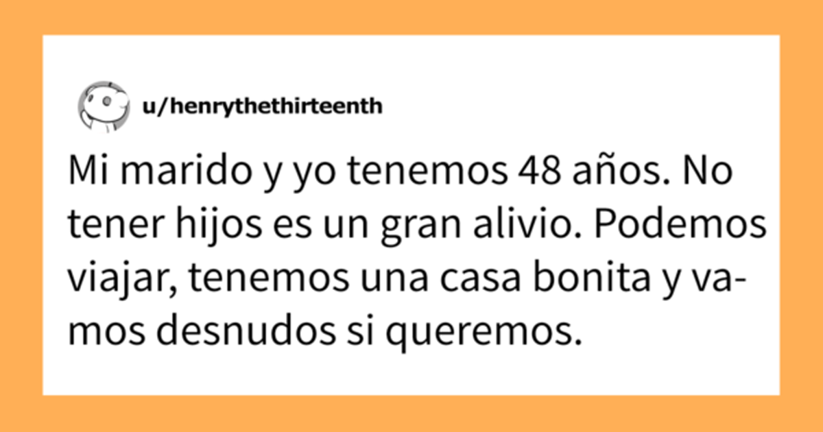 Estas personas mayores eligieron no tener hijos, y cuentan si lamentan ahora esa decisión