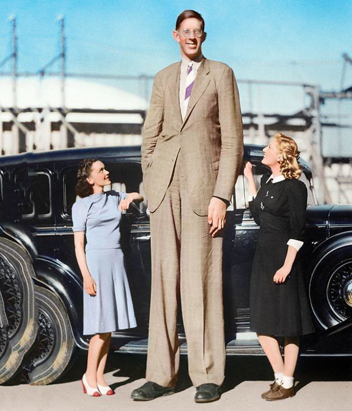 El Hombre Más Alto Del Mundo, Medido Por Última Vez En 1940, Llegó A Los 2'72