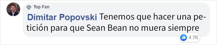 Tras ser asesinado 23 veces, Sean Bean se niega a seguir muriendo en pantalla y comienza a rechazar papeles