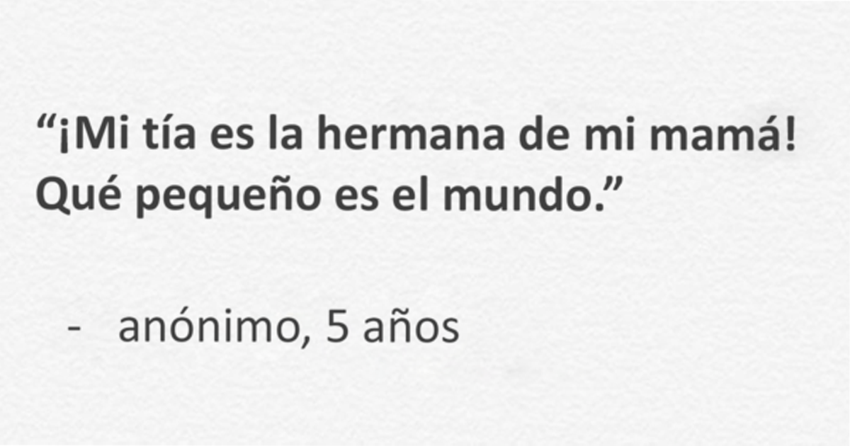 Esta profesora recopila las cosas raras y divertidas que dicen los niños cuando sus padres no les oyen