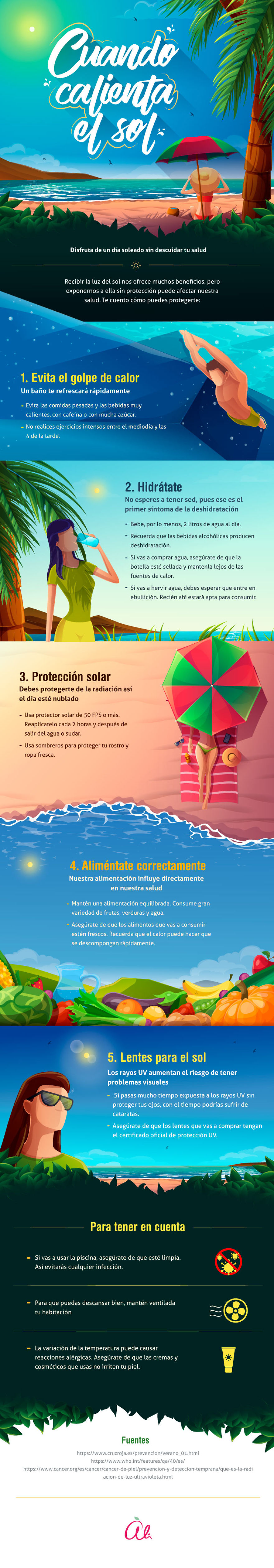 Tips Para Protegerte Del Sol Todo El Año