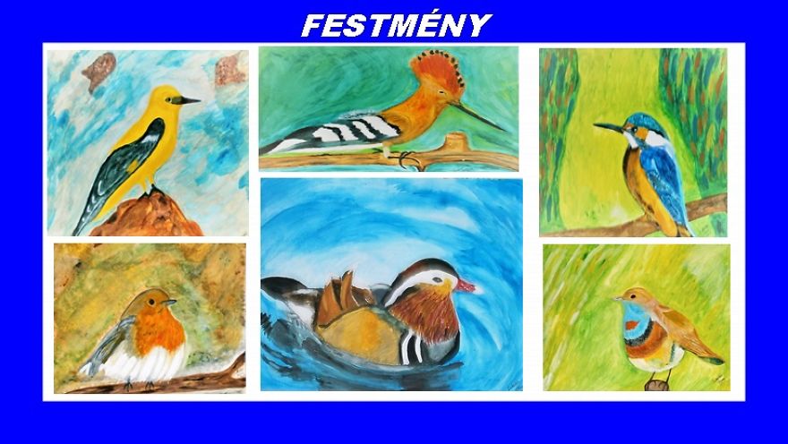 Pájaros
-Serie De Pintura-