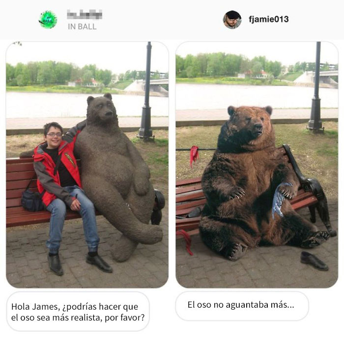 Vuelve el troll del Photoshop que se toma las peticiones muy literalmente, y el resultado es divertidísimo (20 nuevas imágenes)