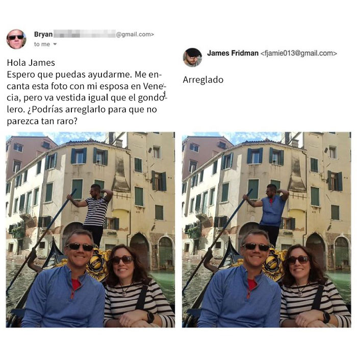 Vuelve el troll del Photoshop que se toma las peticiones muy literalmente, y el resultado es divertidísimo (20 nuevas imágenes)
