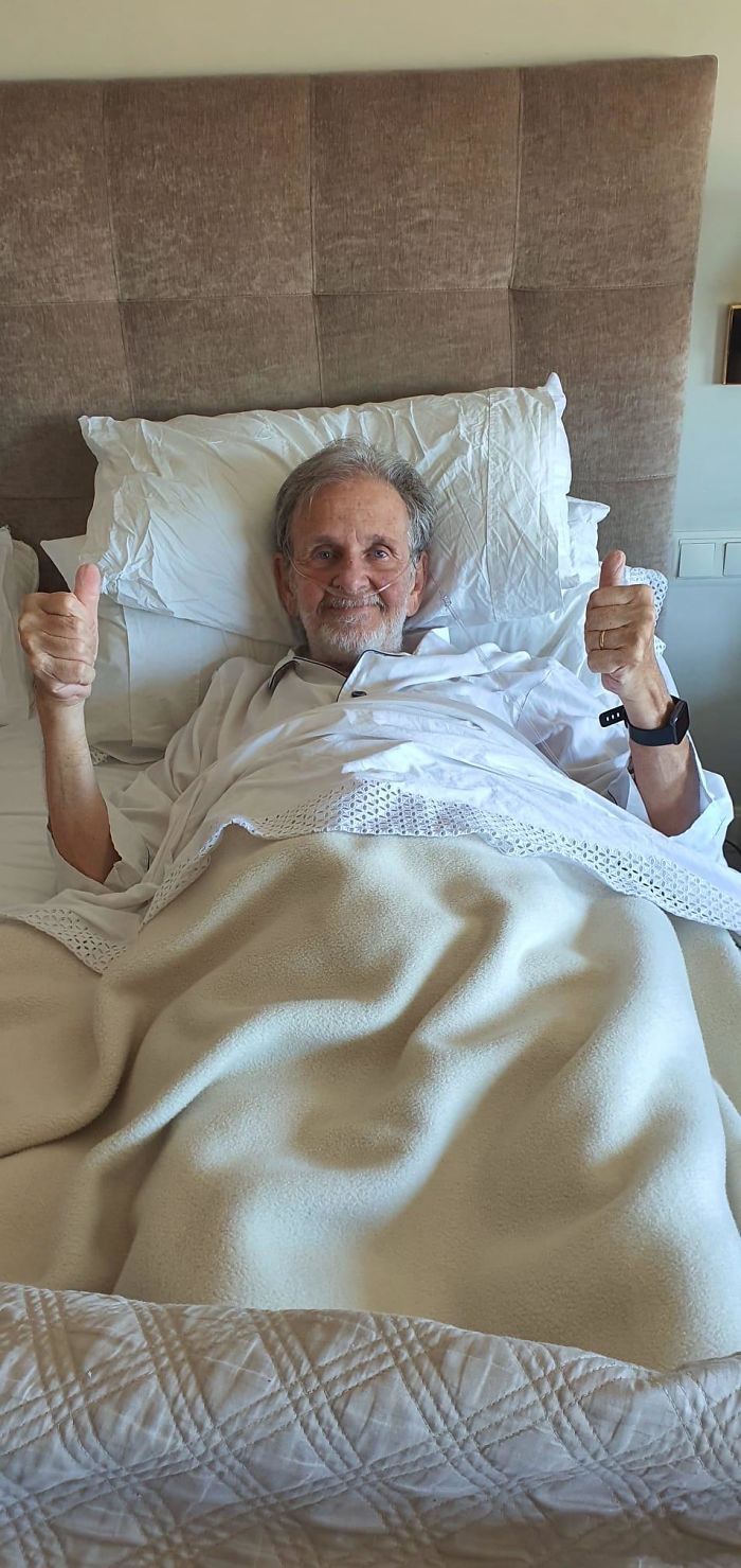 Tras 11 Días Hospitalizado Y Perder 12 Kilos, Mi Padre De 78 Años Al Fin Está En Casa Y Recuperado Del Covid, En Madrid